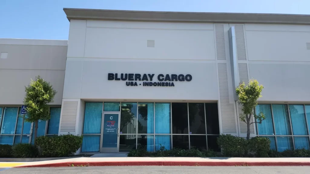 gudang blueray cargo usa