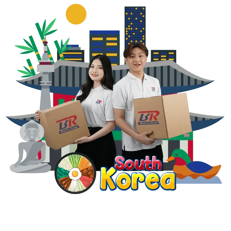 forwarder korea ke indonesia